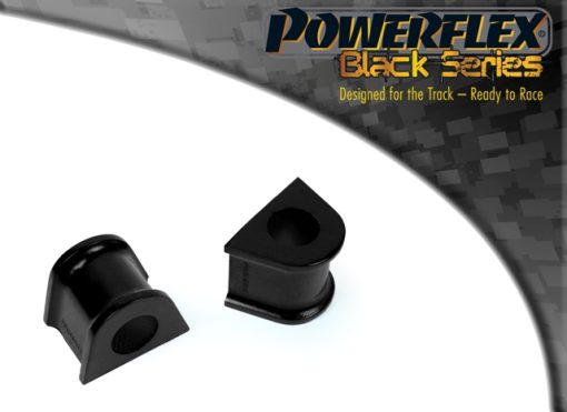 Silentblocs de barre anti-roulis Ø22 mm "Black Series" (paire) POWERFLEX – Alfa Romeo 147 / 156 / GT – PFF1-810-22BLK