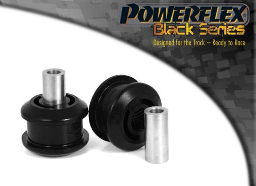 Silentblocs arrière de bras de suspension avant "Black Series" (paire) POWERFLEX – Fiat Punto – PFF16-602BLK