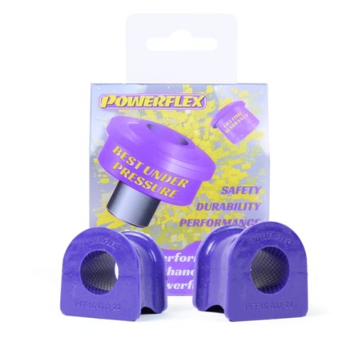 Silentblocs de barre anti-roulis Ø22 mm (paire) POWERFLEX – Fiat Punto – PFF16-603-22