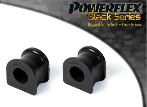 Silentblocs de barre anti-roulis Ø22 mm "Black Series" (paire) POWERFLEX – Fiat Punto – PFF16-603-22BLK