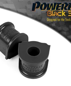Silentblocs de barre anti-roulis Ø18 mm "Black Series" (paire) POWERFLEX – Fiat Stilo / Bravo – PFF16-703-18BLK