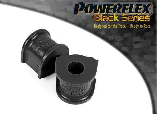 Silentblocs de barre anti-roulis Ø18 mm "Black Series" (paire) POWERFLEX – Fiat Stilo / Bravo – PFF16-703-18BLK