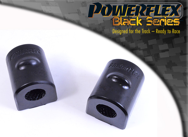 Silentblocs de barre anti-roulis Ø21 mm "Black Series" (paire) POWERFLEX – PFF19-1603-21BLK