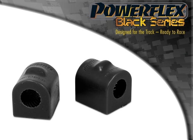 Silentblocs de barre anti-roulis Ø23 mm "Black Series" (paire) POWERFLEX – PFF19-1603-23BLK