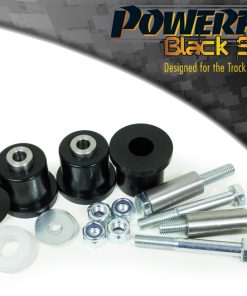 Silentblocs de bras de suspension arrière Ø37 mm "Black Series" (4 pcs) POWERFLEX – Audi Cabriolet (8G) – PFF3-101BLK