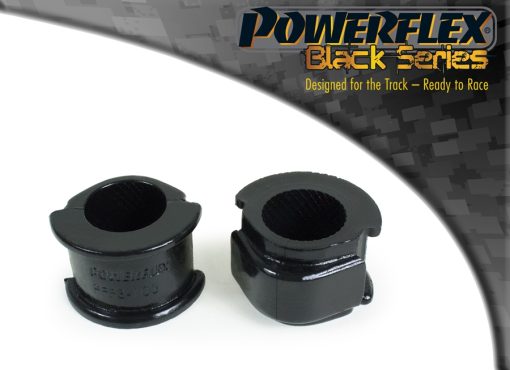 Silentblocs de barre anti-roulis Ø24 mm "Black Series" (paire) POWERFLEX – Audi Cabriolet (8G) – PFF3-103-24BLK