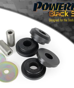 Silentblocs arrière de berceau avant 12 mm "Black Series" (paire) POWERFLEX – Audi Cabriolet (8G) – PFF3-121-12BLK