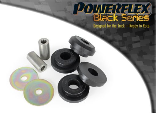 Silentblocs arrière de berceau avant 12 mm "Black Series" (paire) POWERFLEX – Audi Cabriolet (8G) – PFF3-121-12BLK