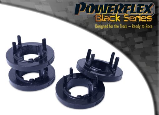 Inserts de silentblocs arrière de bras de suspension inférieurs avant "Black Series" (pair POWERFLEX – Fiat 124 Spider / Mazda MX-5 – PFF36-605BLK