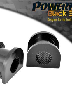Silentblocs de barre anti-roulis Ø25 mm "Black Series" (paire) POWERFLEX – Mitsubishi Lancer Evolution (X) 2.0T MIVEC 295 ch – PFF44-403-25BLK