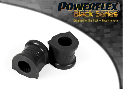 Silentblocs de barre anti-roulis Ø26 mm "Black Series" (paire) POWERFLEX – Mitsubishi Colt / Smart ForFour – PFF44-503-26BLK