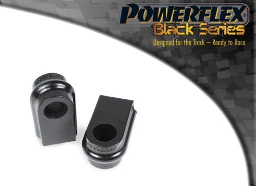 Silentblocs de barre anti-roulis Ø21 mm "Black Series" (paire) POWERFLEX – Nissan Juke / Leaf 109 / Qashqai – PFF46-803-21BLK