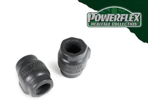 Silentblocs de barre anti-roulis Ø23.5 mm "Heritage Collection" (paire) POWERFLEX – BMW Série 3 (E21) – PFF5-1603-23.5H