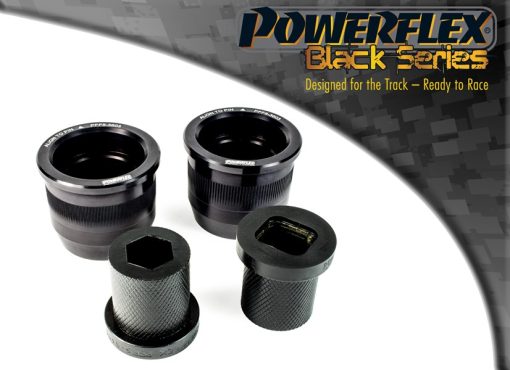Silentblocs hybrides/alu arrière de bras de suspension avant "Black Series" (paire) POWERFLEX – PFF5-3603BLK