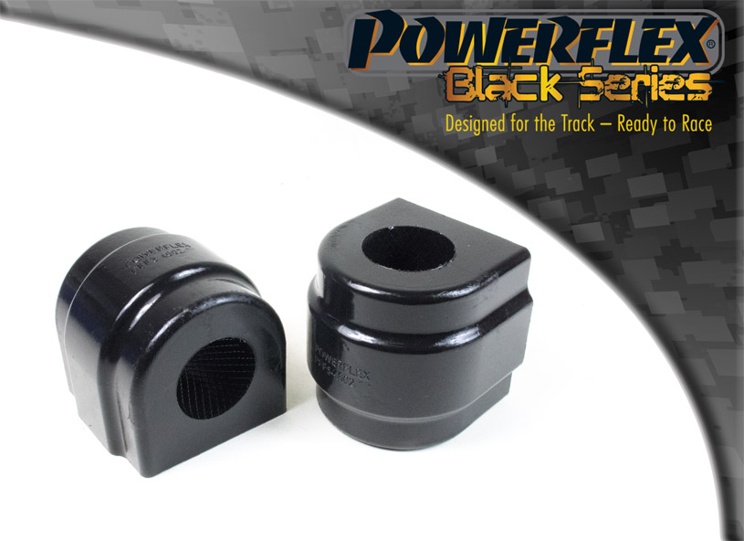 Silentblocs de barre anti-roulis Ø22.5 mm "Black Series" (paire) POWERFLEX – BMW Série 3 (E46) – PFF5-4602-22.5BLK