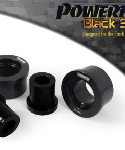 Silentblocs de triangles avant Ø66 mm "Black Series" avec inserts en alu (paire) POWERFLEX – BMW Z4 / Série 3 – PFF5-5601BLK