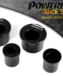 Silentblocs excentriques de triangles avant Ø60 mm "Black Series" (paire) POWERFLEX – BMW Série 3 (E46) – PFF5-5601G-60BLK