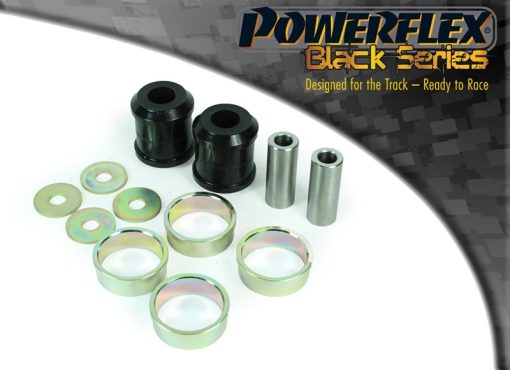 Silentblocs intérieurs de bras de suspension inférieurs avant "Black Series" (paire) POWERFLEX – BMW Série 5 / Série 6 / Série 6 GC – PFF5-6102BLK
