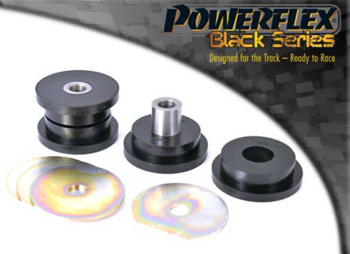 Silentblocs entre châssis et renfort inférieur "Black Series" (paire) POWERFLEX – BMW Série 5 / Série 6 / M5 – PFF5-801BLK