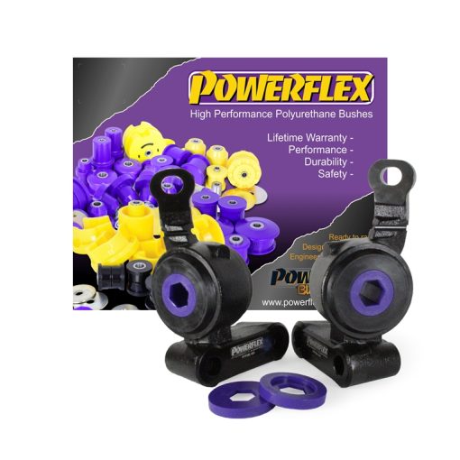 Silentblocs arrière de bras de suspension avant avec support (paire) POWERFLEX – PFF5K-101