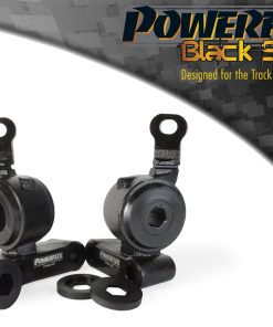 Silentblocs arrière de bras de suspension avant avec support "Black Series" (paire) POWERFLEX – PFF5K-101BLK