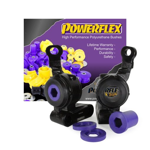 Silentblocs arrière de bras de suspension avant avec support (paire) POWERFLEX – PFF5K-201