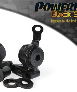 Silentblocs arrière de bras de suspension avant avec support "Black Series" (paire) POWERFLEX – PFF5K-201BLK