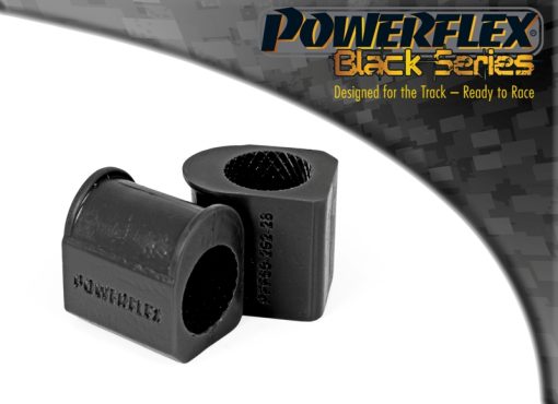 Silentblocs internes de barre anti-roulis Ø28 mm "Black Series" (paire) POWERFLEX – Renault Clio (II) V6 3.0 – PFF60-202-28BLK