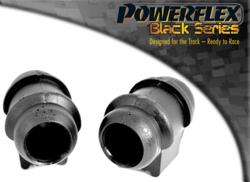 Silentblocs externes de barre anti-roulis Ø22 mm "Black Series" (paire) POWERFLEX – Renault Clio (II) – PFF60-207-22BLK