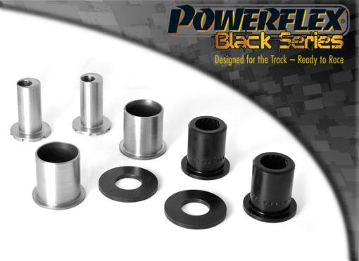 Silentblocs avant de bras de suspension avant "Black Series" (carrossage réglable POWERFLEX – Renault Clio (III) RS 2.0 16V – PFF60-801GBLK