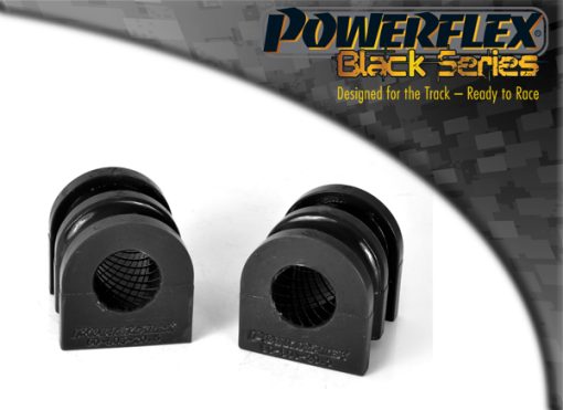 Silentblocs de barre anti-roulis Ø20.5 mm "Black Series" (paire) POWERFLEX – Nissan Micra / Nissan Note / Renault Clio – PFF60-803-20.5BLK