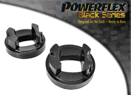 Insert de silentbloc moteur inférieur arrière "Black Series" POWERFLEX – Saab 9-3 (II) 2.0 T 210 ch – PFF66-521BLK