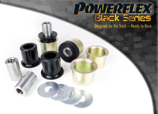 Silentblocs de bras de suspension avant "Black Series" (4 pcs) POWERFLEX – Smart City / ForTwo / Roadster – PFF68-101BLK