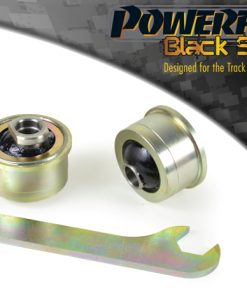 Silentblocs excentriques anti-lift de bras de suspension avant "Black Series" (paire) POWERFLEX – Subaru Impreza / XV – PFF69-502GBLK