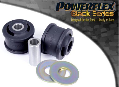 Silentblocs arrière de bras de suspension avant "Black Series" (paire) POWERFLEX – Subaru Outback / Legacy – PFF69-902BLK
