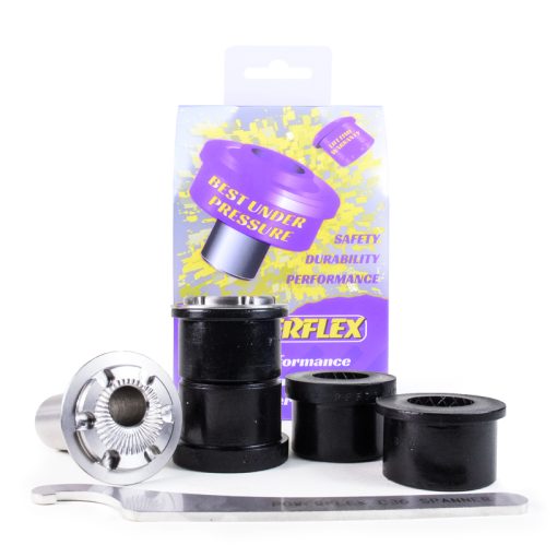 Silentblocs avant de bras de suspension avant (carrossage réglable POWERFLEX – Suzuki Swift 1.6 VVT Sport 136 ch – PFF73-401G