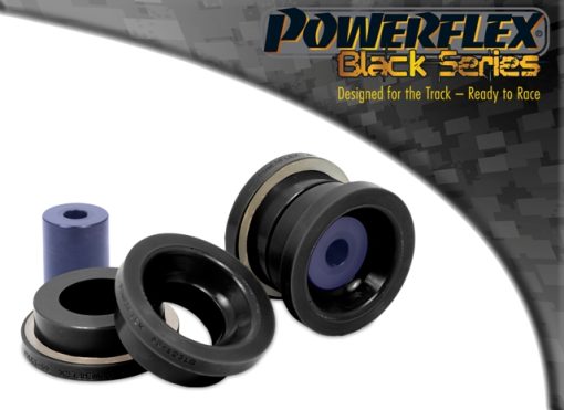 Silentblocs arrière de berceau avant "Black Series" (paire) POWERFLEX – Saab 9-3 / Opel Vectra – PFF80-1231BLK