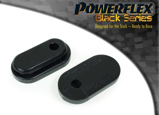 Silenblocs inférieurs de radiateur "Black Series" (paire) POWERFLEX – Opel Astra / Zafira / Meriva – PFF80-1330BLK