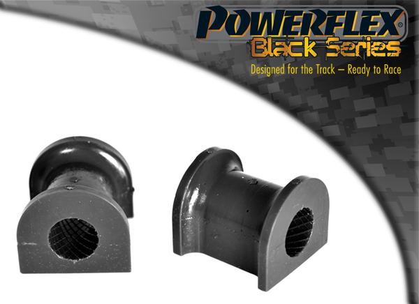 Silentblocs de barre anti-roulis Ø25 mm "Black Series" (paire) POWERFLEX – PFF85-1303-25BLK