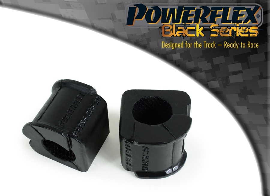 Silentblocs de barre anti-roulis Ø18 mm "Black Series" (paire) POWERFLEX – Seat Ibiza (II 6K) Cupra 1.8 T 156 ch – PFF85-205BLK
