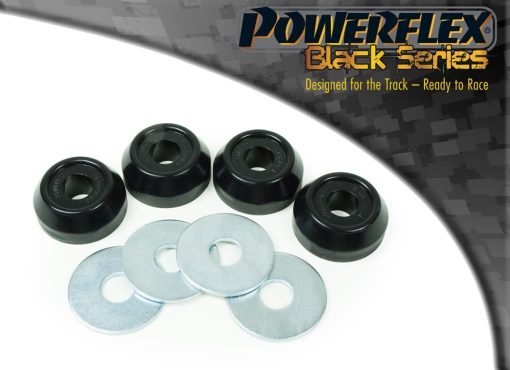 Silentblocs d'oeillet avant Ø10 mm "Black Series" (paire) POWERFLEX – Seat Ibiza / Volkswagen Polo / Volkswagen Lupo – PFF85-208-10BLK