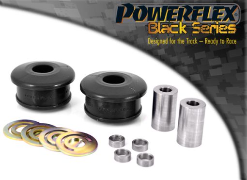 Silentblocs intérieurs arrière de bras de suspension avant "Black Series" (paire) POWERFLEX – Volkswagen Polo / Lupo – PFF85-402BLK