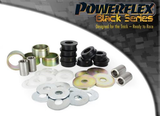 Silentblocs de bras avant de suspension arrière "Black Series" (4 pcs) POWERFLEX – Alfa Romeo 147 / 156 / GT – PFR1-816BLK