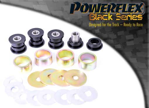 Silentblocs de bras arrière de suspension arrière "Black Series" (4 pcs) POWERFLEX – Alfa Romeo 147 / 156 / GT – PFR1-817BLK