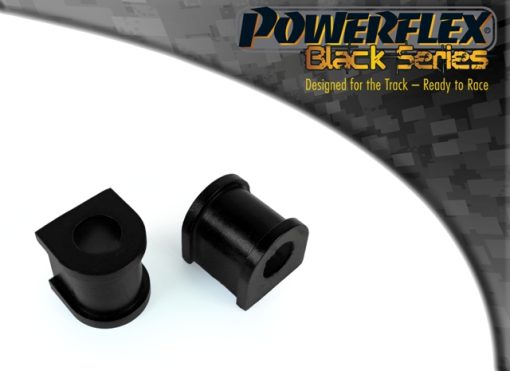 Silentblocs de barre anti-roulis Ø18 mm "Black Series" (paire) POWERFLEX – Alfa Romeo 147 / 156 / GT – PFR1-819-18BLK