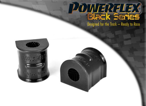 Silentblocs de barre anti-roulis Ø21 mm "Black Series" (paire) POWERFLEX – PFR19-1204-21BLK