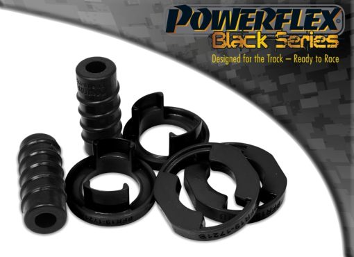 Inserts de silentblocs arrière de berceau arrière "Black Series" (paire) POWERFLEX – Ford Mustang (VI) – PFR19-1721BLK