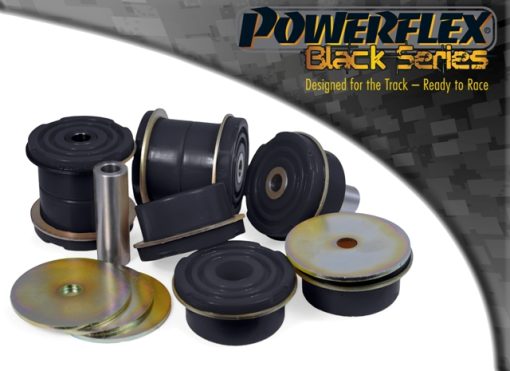 Silentblocs de berceau arrière "Black Series" (4 pcs) POWERFLEX – PFR19-1922BLK