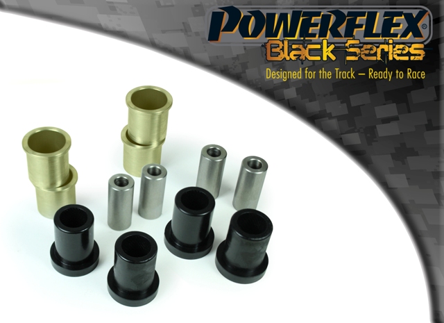 Silentblocs de bras de suspension arrière supérieurs "Black Series" (4 pcs) POWERFLEX – Audi A6 / RS6 / S6 – PFR3-1114BLK