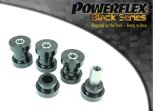 Silentblocs entre moyeux et bras de suspension arrière "Black Series" (4 pcs) POWERFLEX – Audi A6 / RS6 / S6 – PFR3-1115BLK